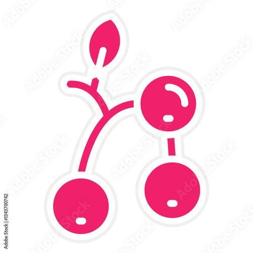 Berries Vector Design Icon Style