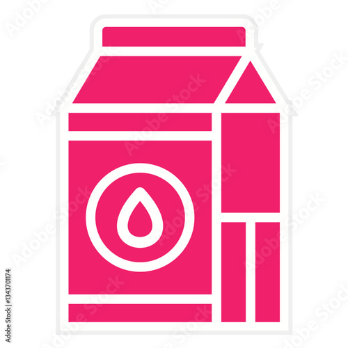 Milk Vector Design Icon Style