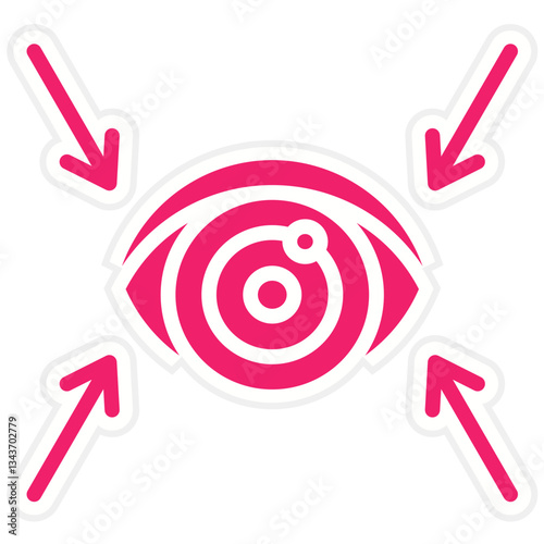 Focus Vector Design Icon Style