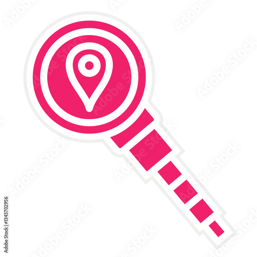 Search Vector Design Icon Style