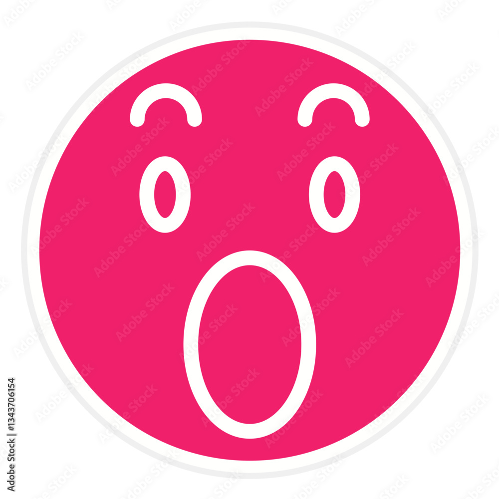 Fototapeta premium Vector Design Wow Icon Style