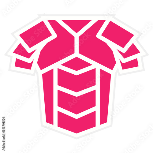 Vector Design Armor Icon Style