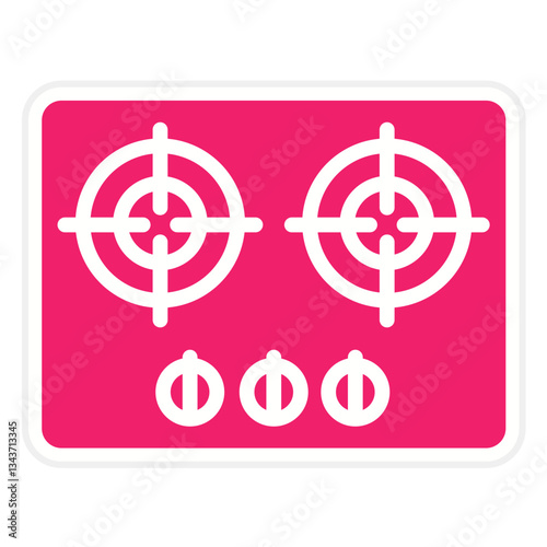 Vector Design Gas Stove Icon Style