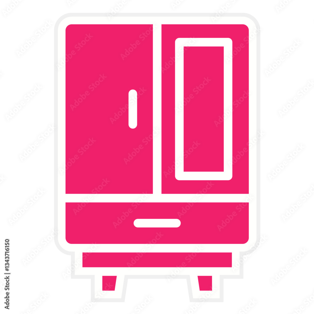 Vector Design Closet Icon Style Vector Design Closet Icon Style