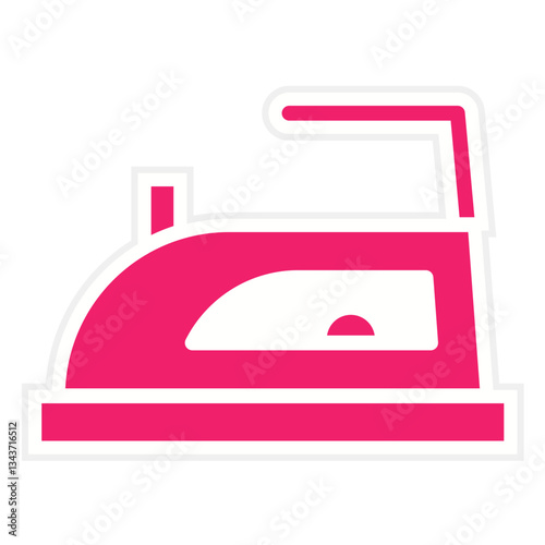 Vector Design Iron Icon Style