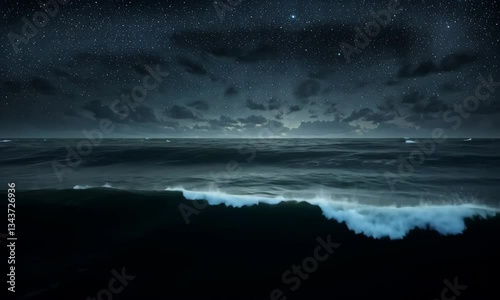 Bioluminescent Ocean – Nature’s Glow in the Dark

