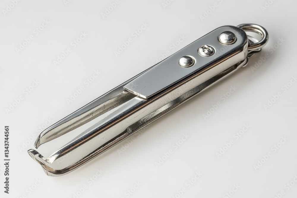 Unique silver keychain tool designed for easy carrying and functional use in various tasks at home and outdoors Unique silver keychain tool designed for easy carrying and functional use in various tasks at home and outdoors