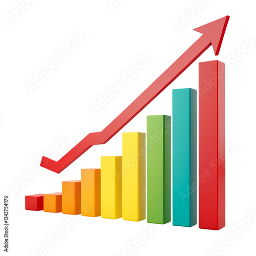 Free Download Growth Chart: Upward Trend, Business Success - GFXLoad