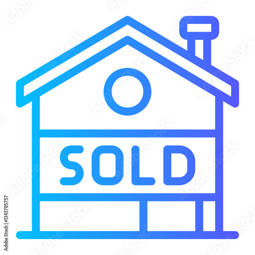 sold gradient icon