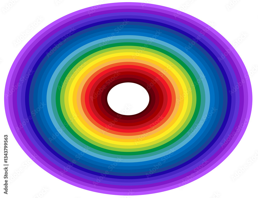 Ellipse arc-en-ciel Ellipse arc-en-ciel