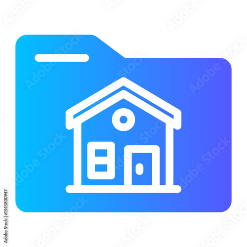 home gradient icon