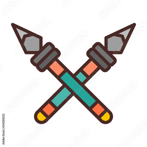 Spear Icon Design