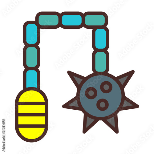Flail Icon Design