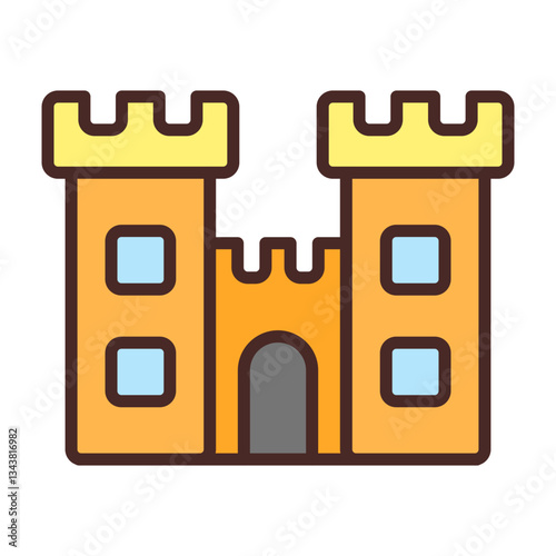 Castle Icon Design