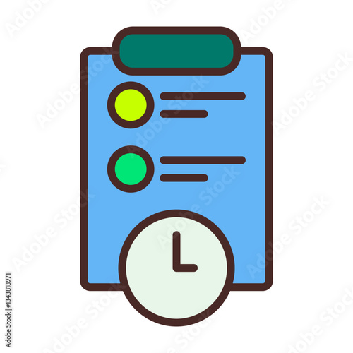 Deadline Icon Design