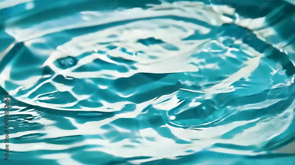 Water Ripples with Reflections and Movement Water Ripples with Reflections and Movement