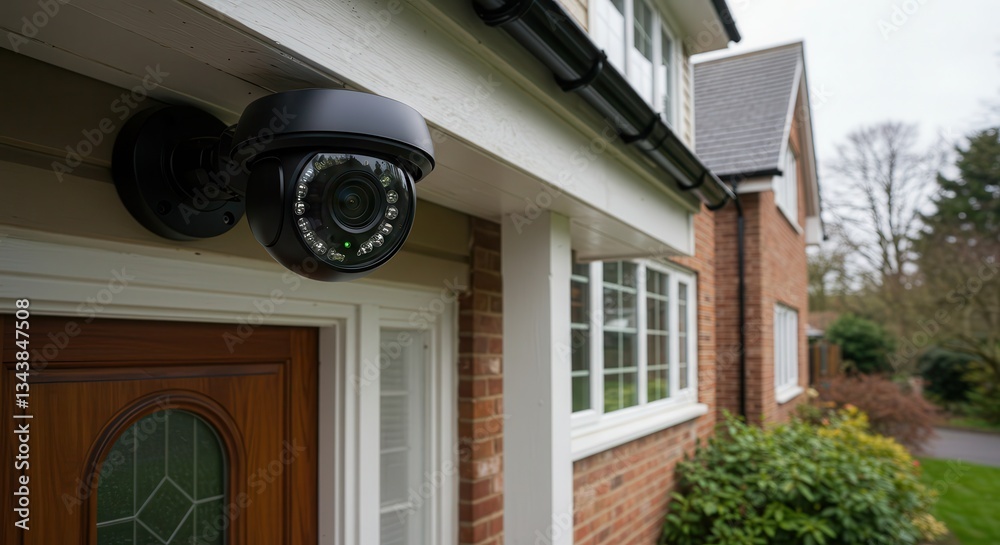 Security Camera Monitoring Home Exterior for Property Protection and Safety Security Camera Monitoring Home Exterior for Property Protection and Safety