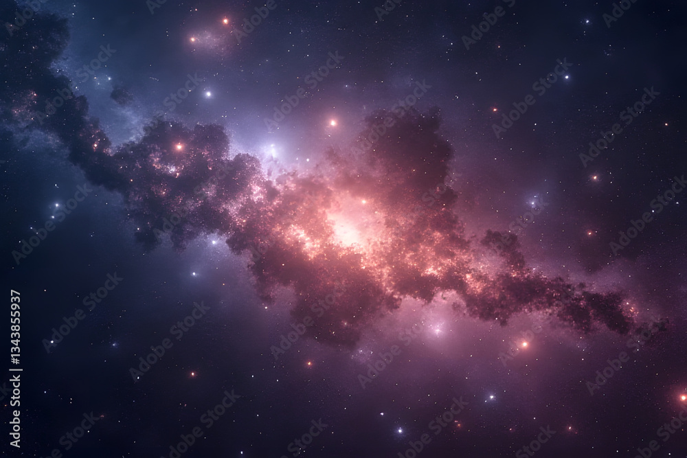 Fototapeta premium deep space background