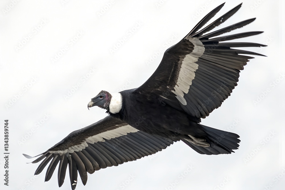 Naklejka premium vulture in flight