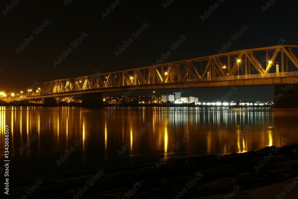 Iconic Bridge at Night Iconic Bridge at Night