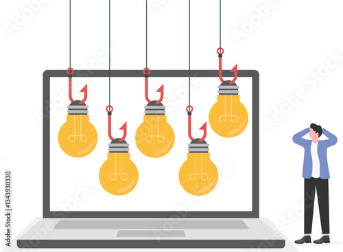 Computers, light bulbs, hackers steal creative inspiration.

