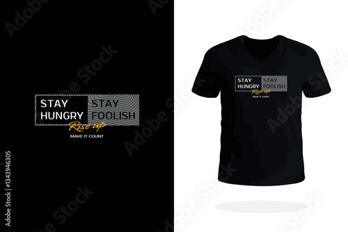 Stay Hungry Stay Foolish Shirt Artwork