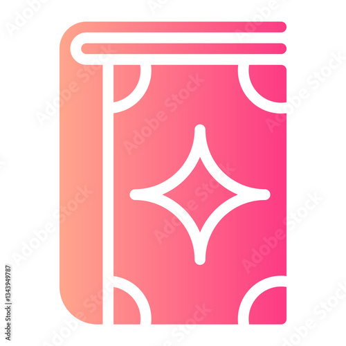 magic book gradient icon