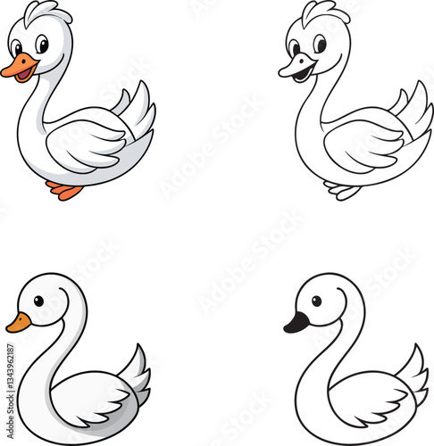 set of swan