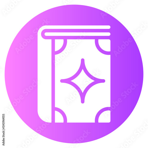 magic book gradient icon