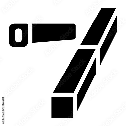 magic trick glyph icon