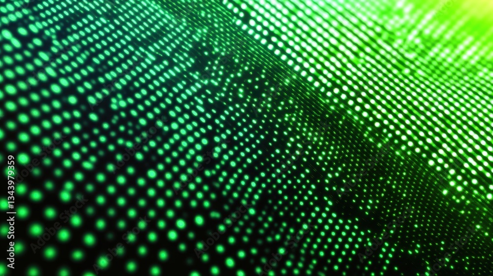 Abstract neon green digital matrix texture with scattered dots and a glowing cyber grid, ideal for technology-themed projects. Abstract neon green digital matrix texture with scattered dots and a glowing cyber grid, ideal for technology-themed projects.
