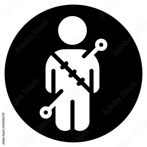 voodoo glyph icon