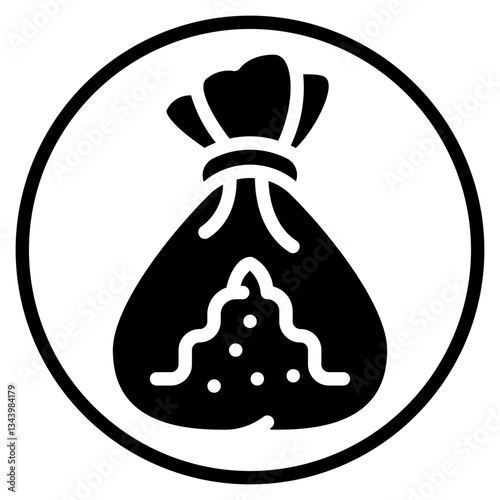 magic dust glyph icon