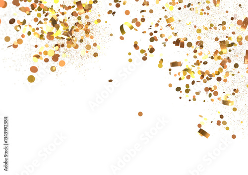 Golden Confetti Celebration