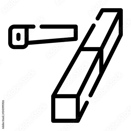 magic trick line icon