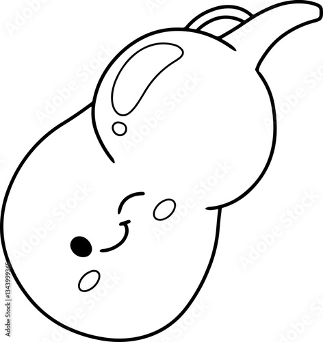 gallbladder cartoon organ