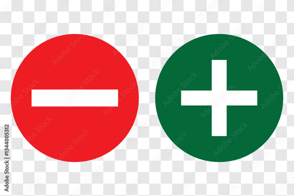 Fototapeta premium check mark icon button set. check box icon with right and wrong buttons and yes or no checkmark icons in green tick box and red cross