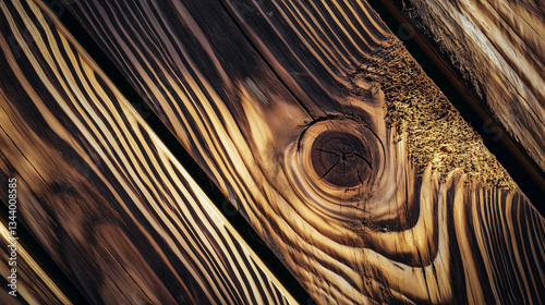 Obraz na płótnie wood texture, straight view w salonie