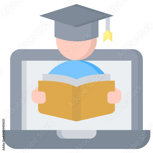Online Learning Icon