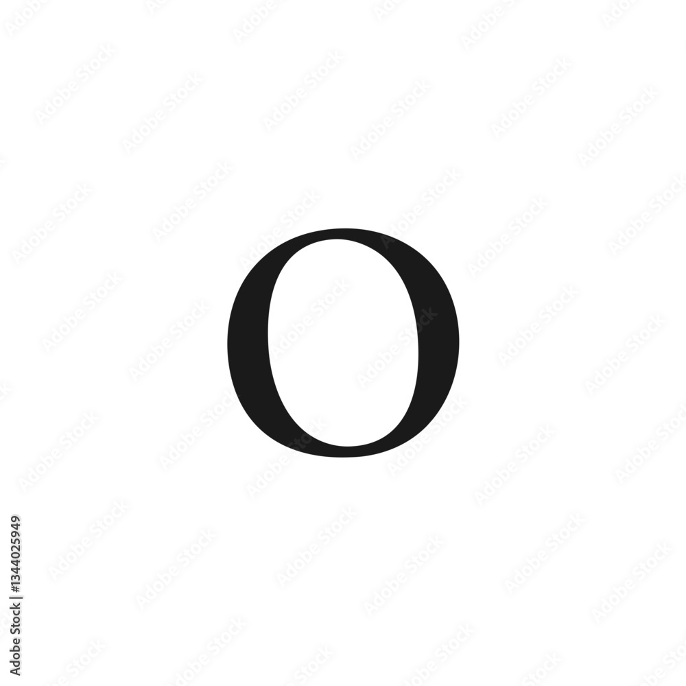 a simple black letter a simple black letter