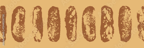 Vector bread pattern - bakery products background for banner, flyer and poster, label, packaging design - bakehouse frame, bakeshop border. Monochrome decoration.