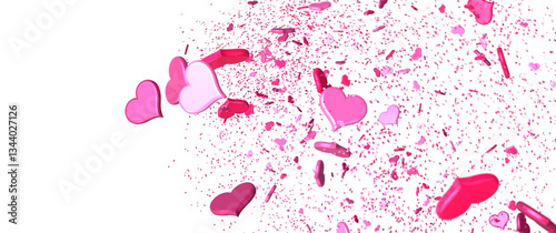Love valentine background w...