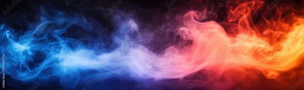 Intense Abstract Smoke and Fog in Dramatic Red Blue and Purple Colors for Energetic Background and Wallpaper Intense Abstract Smoke and Fog in Dramatic Red Blue and Purple Colors for Energetic Background and Wallpaper