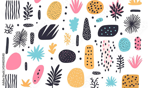 wallpaper or carpet, pastel pattern illustrator