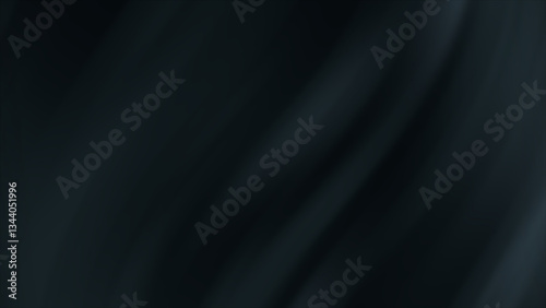 Abstract Dark Blue Background with Subtle Light Streaks and Elegant Folds