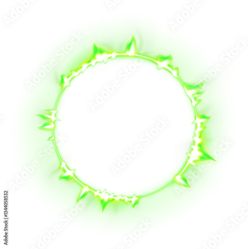 Green Fire Circle