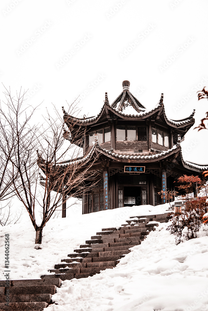 Modern buildings and rural skyscrapers and tourist attractions in China Modern buildings and rural skyscrapers and tourist attractions in China
