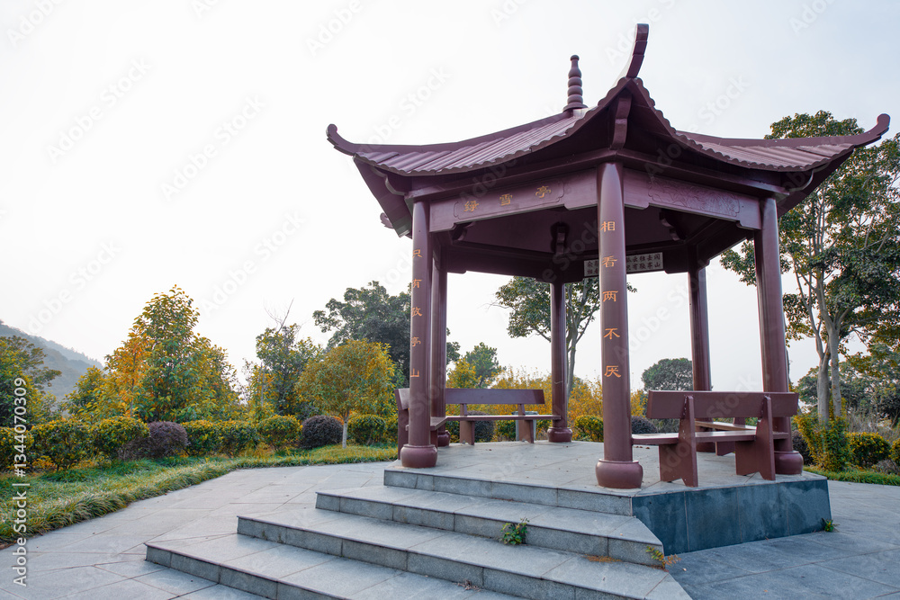 Modern buildings and rural skyscrapers and tourist attractions in China Modern buildings and rural skyscrapers and tourist attractions in China