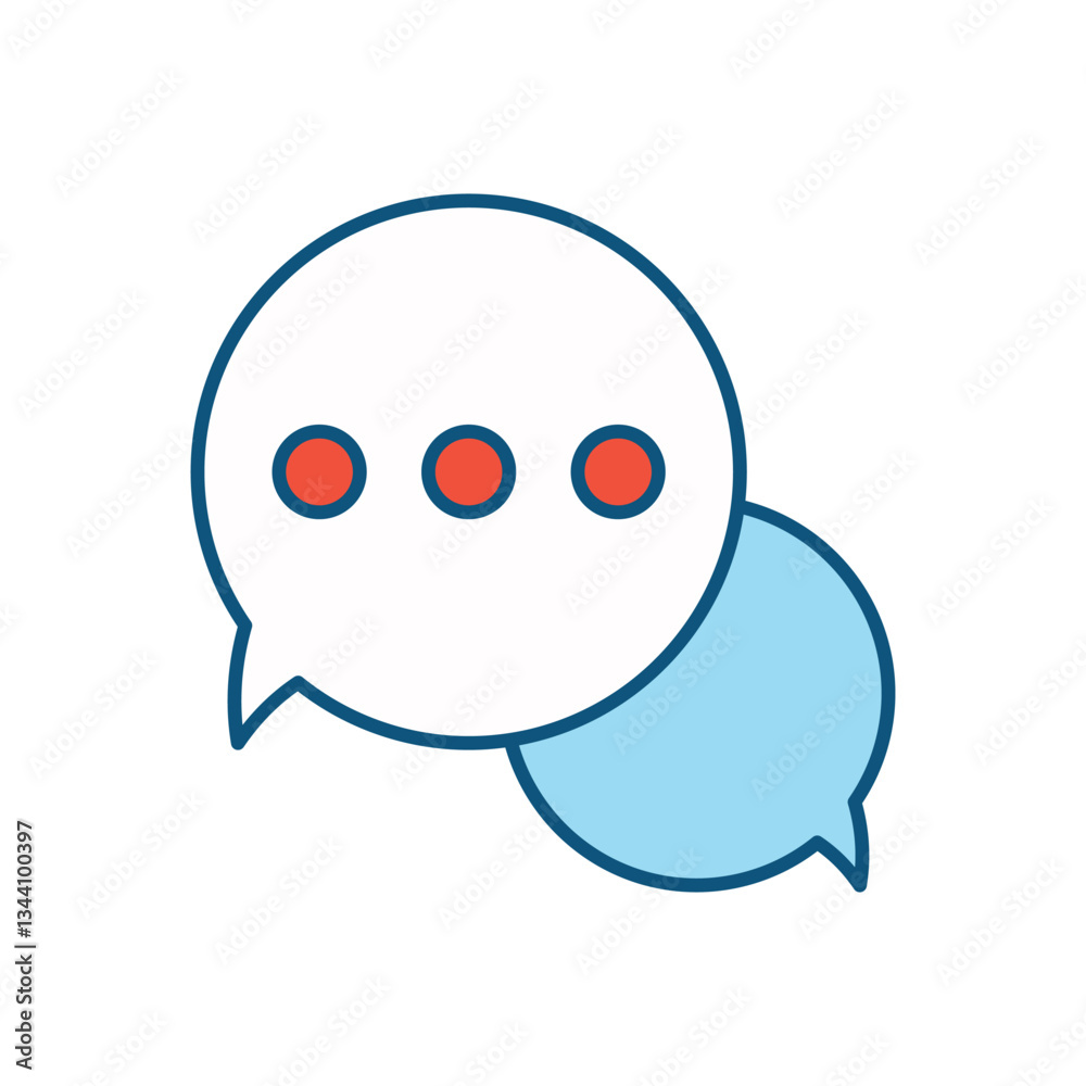 Conversation vector icon Conversation vector icon