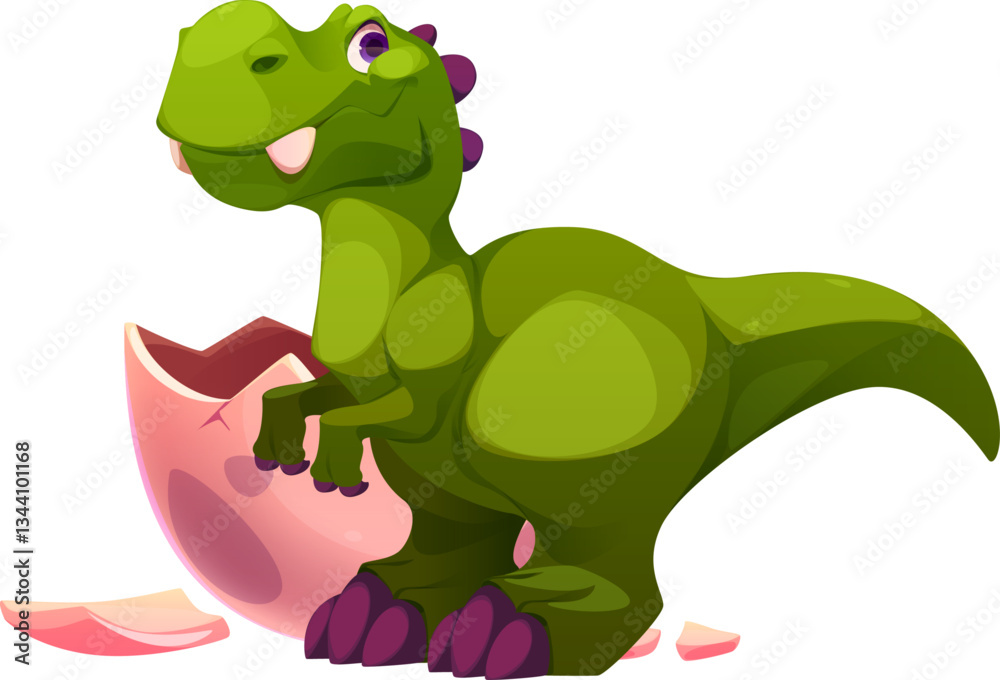 Obraz premium Crack Dino Egg